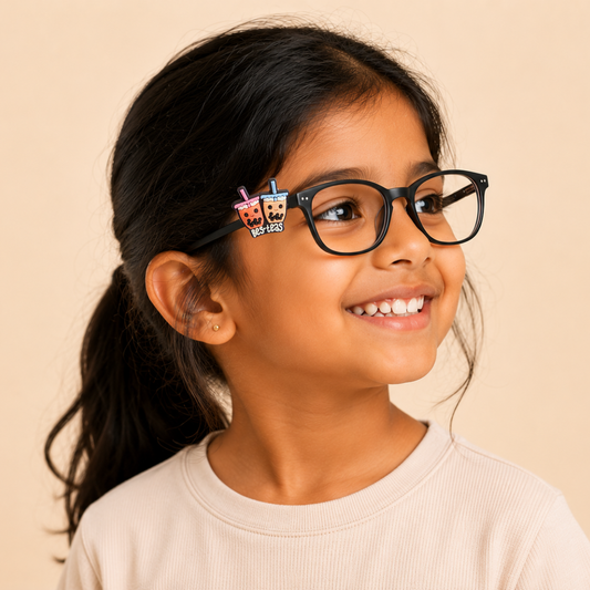 Bes-teas Glasses Charm for Kids | Fun Eyewear Accessory
