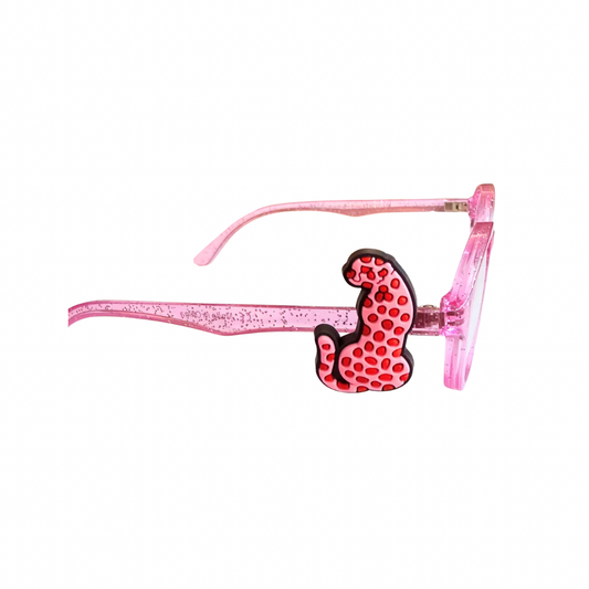 Cheetah Eyeglass Charm