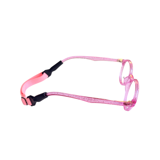 Pink Adjustable Glasses Strap