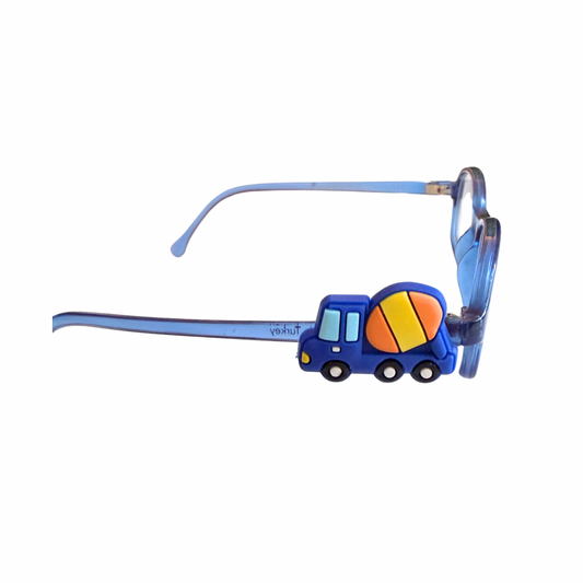 Cement Truck Eyeglass Charm