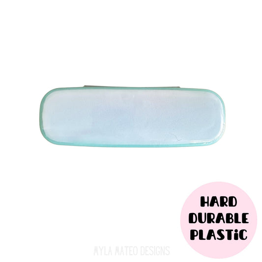 Small Green Glasses Case
