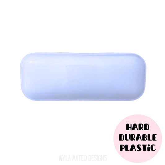 Large Clear Glasses Case