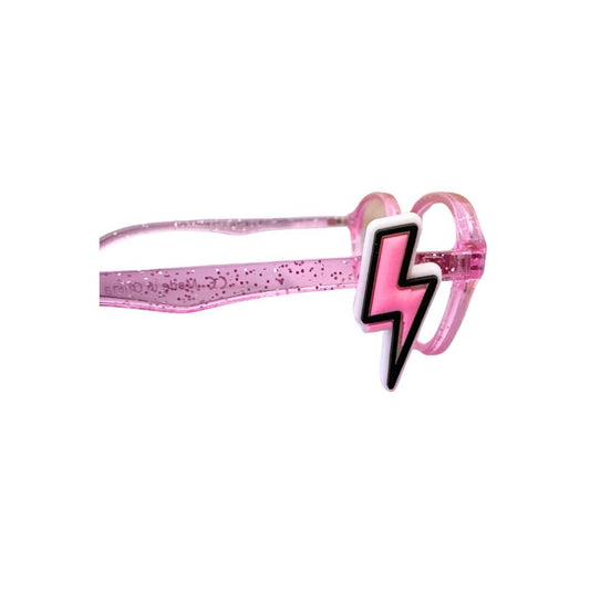 Lightning Strike Glasses Charm