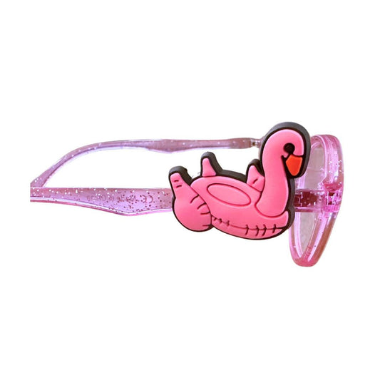 Flamingo Glasses Charm