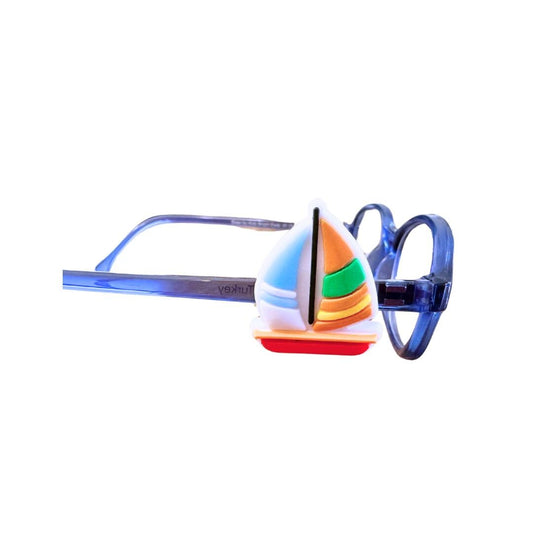 Sail Boat Glasses Charm