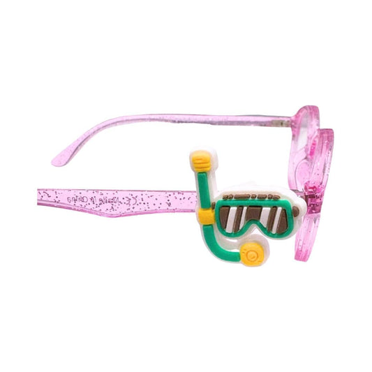 Snorkel Glasses Charm: Fun Summer Eyewear Accessory