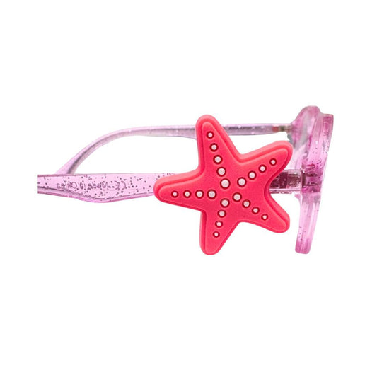 Starfish Glasses Charm: Kid-Friendly Summer Eyewear Accessory
