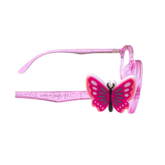 Garden Butterfly Glasses Charm for Kids: Personalized Eyewear Accessory