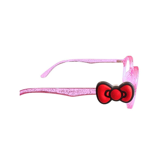 Red Bow Glasses Charm: Fun Kids Eyeglass Accessory