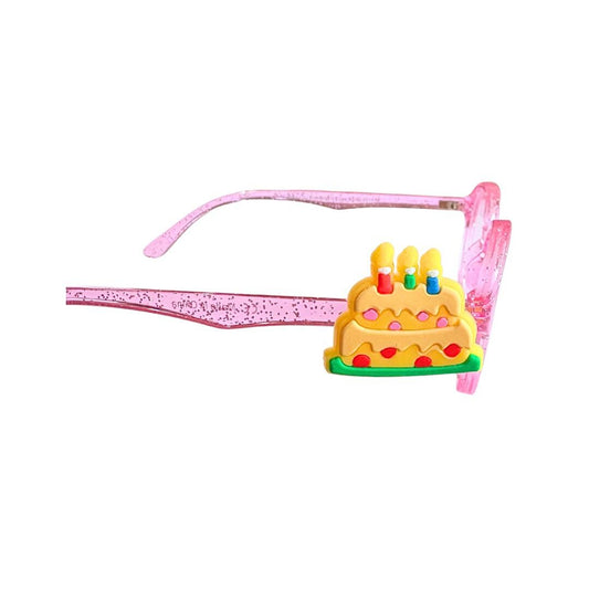Birthday Cake Glasses Charm for Kids: Fun Birthday Accessories