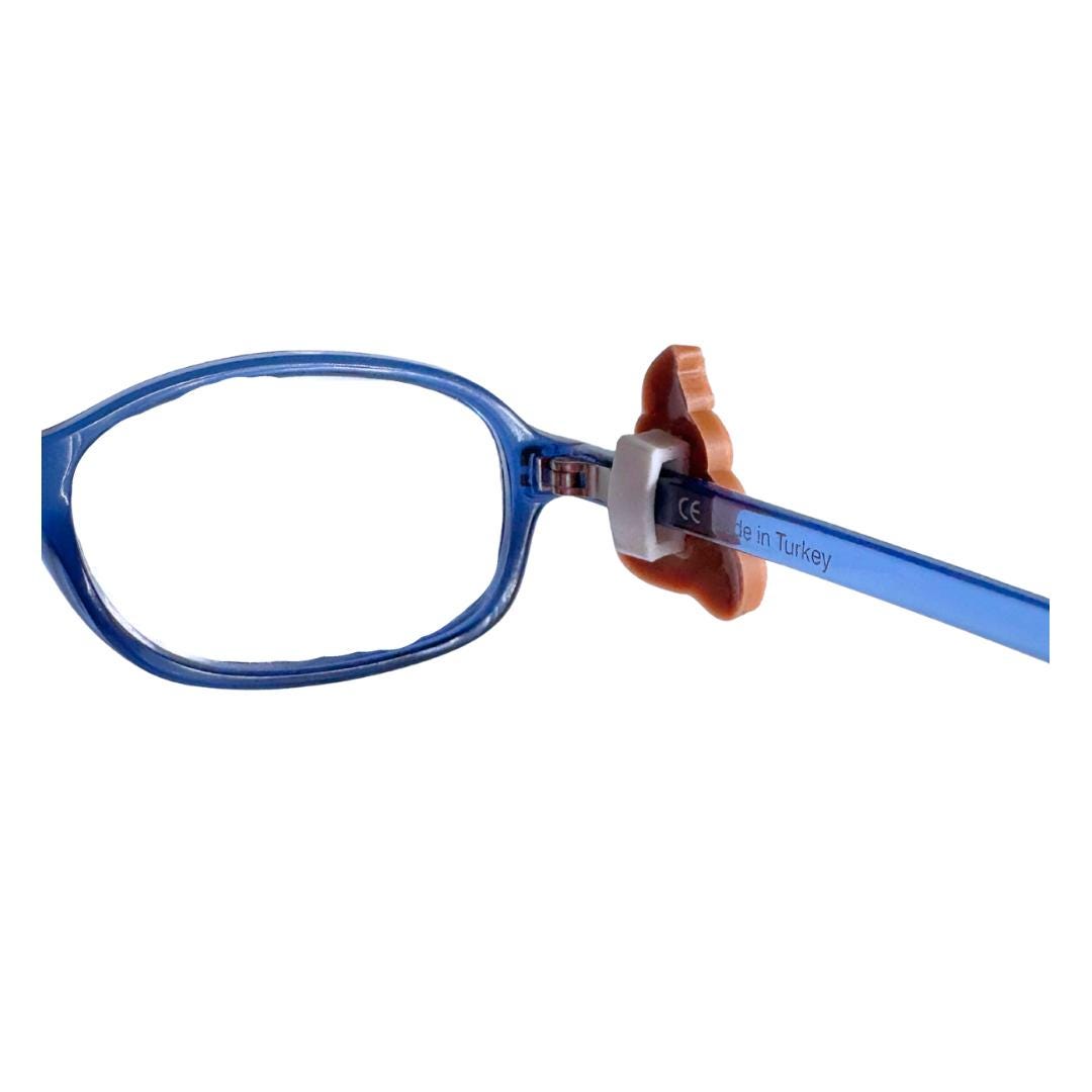 Poop Face Glasses Charm for Kids: Fun Eyeglass Accessory