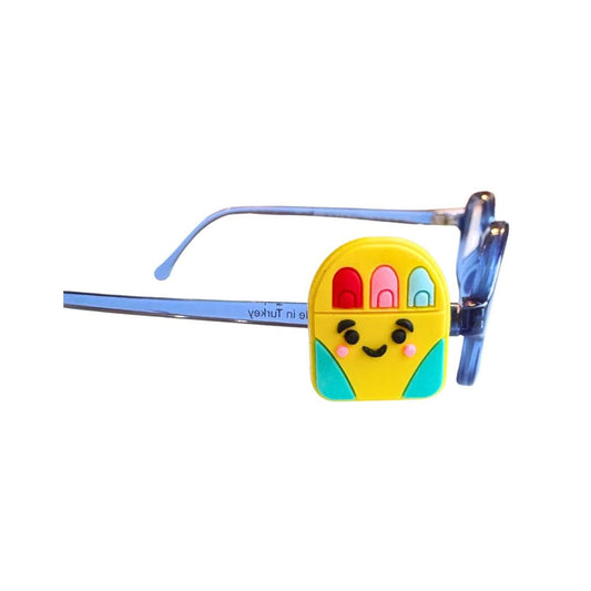 Crayon Box Back to School Glasses Charm for Kids: Fun School Eyeglass Accessory