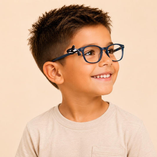 Orca Whale Glasses Charm | Fun Eyeglass Accessory for Kids