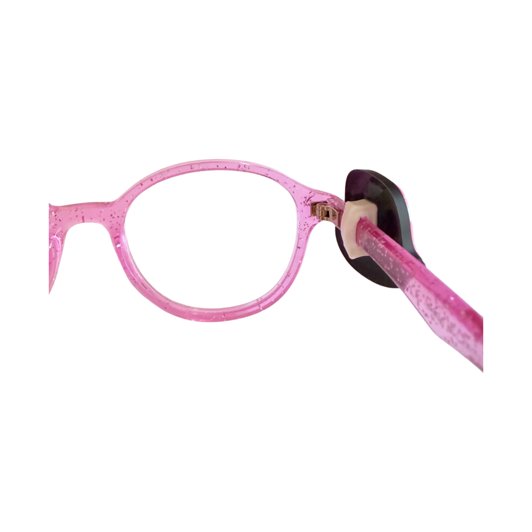 Cow Print Hat Glasses Charm