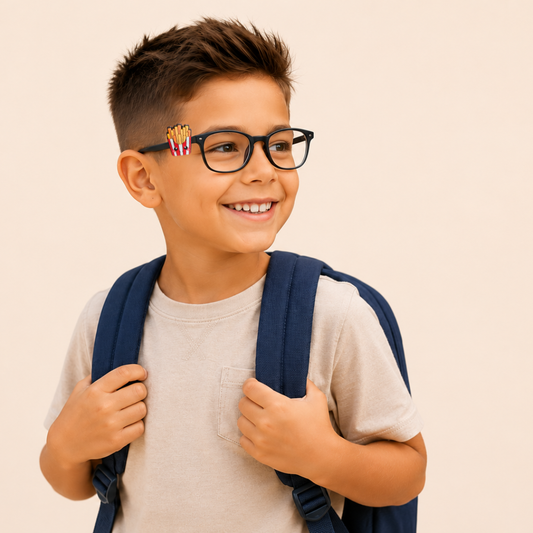 Fries Glasses Charm for Kids | Fun Eyewear Accessory