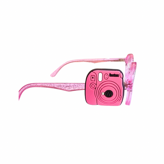 Polaroid Camera Glasses Charm for Kids | Fun Eyewear Accessory