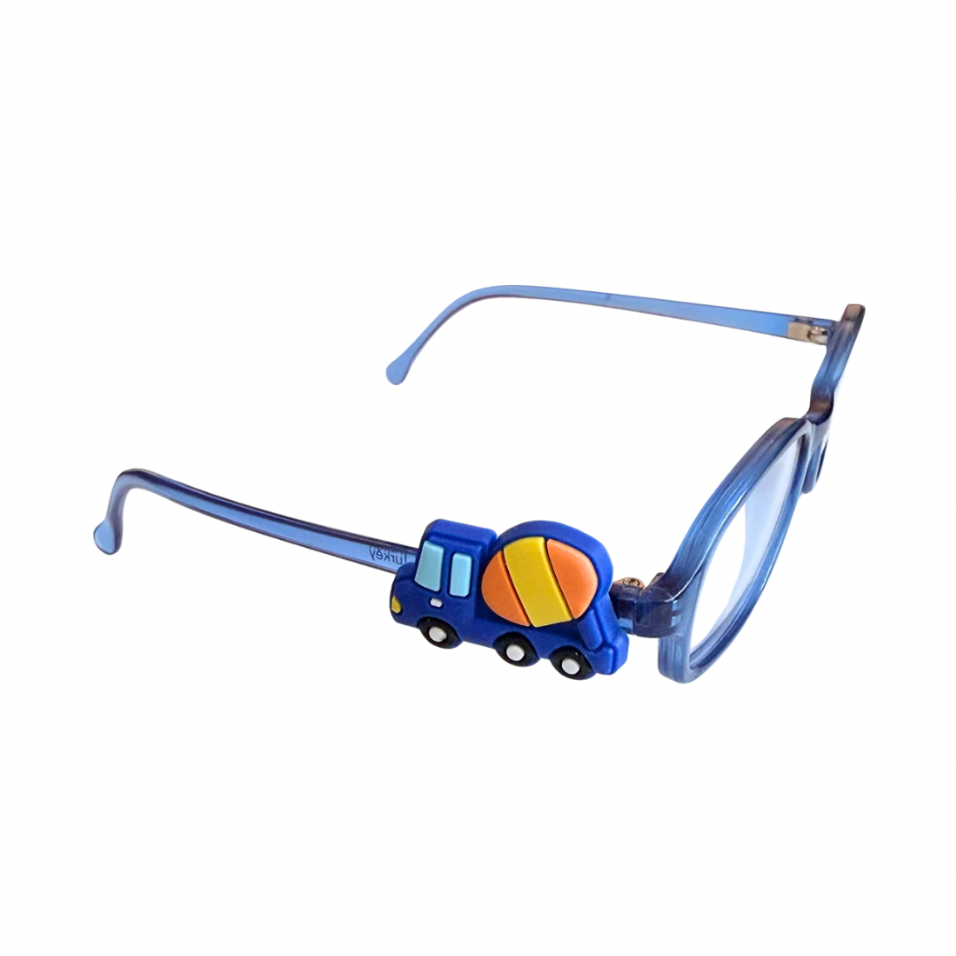 Cement Truck Eyeglass Charm