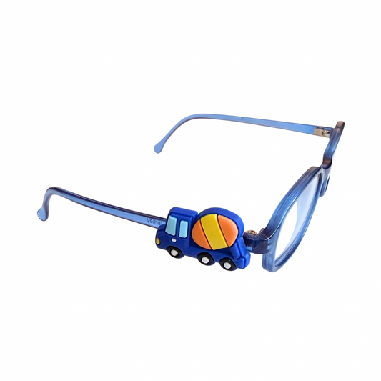 Cement Truck Eyeglass Charm