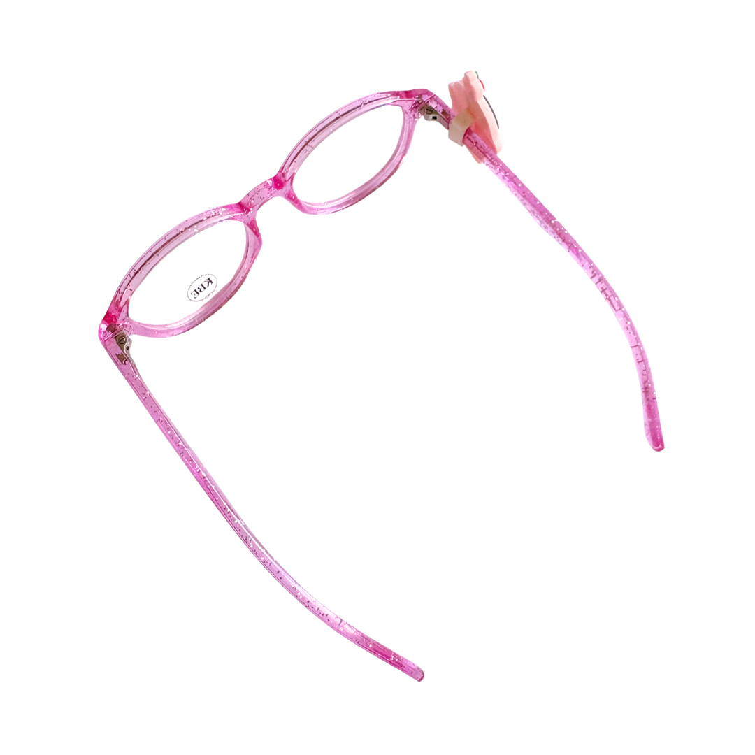 Birthday Cupcake Glasses Charm
