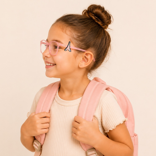 Paris Eiffel Tower Glasses Charm for Kids | Fun Eyewear Accessory