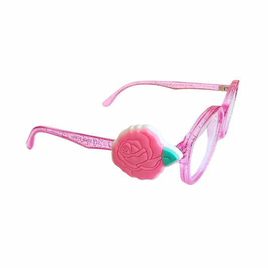 Rose Glasses Charm