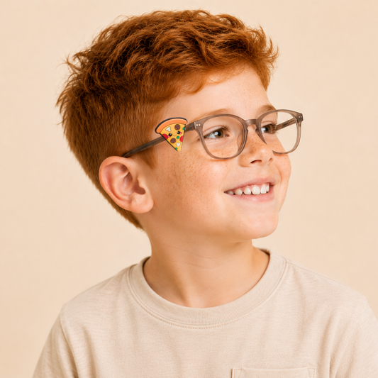 Pizza Glasses Charm for Kids | Fun Eyewear Accessory