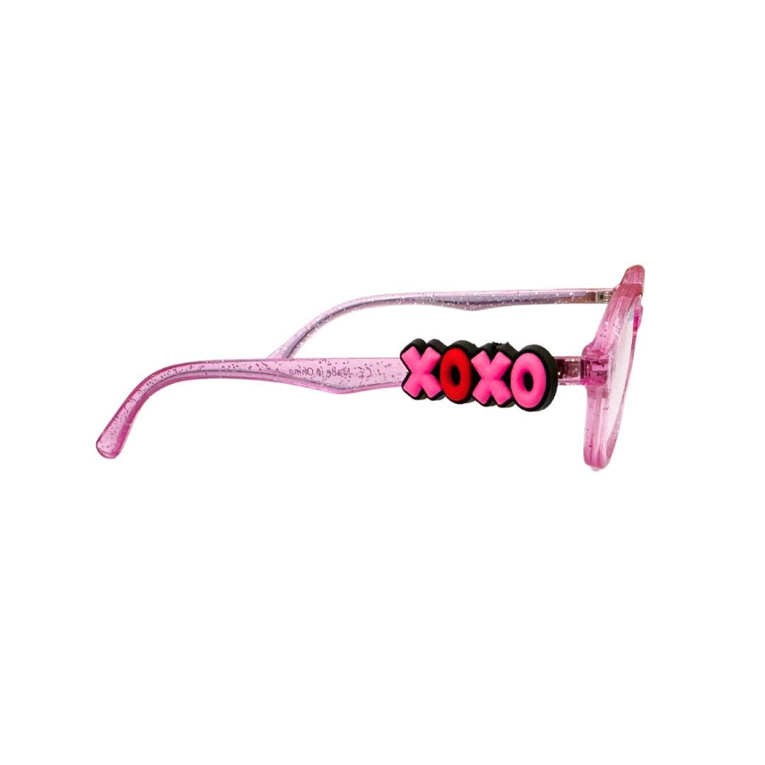 XOXO Glasses Charm for Kids, Personalized Accessory for Glasses, Eyeglass Charm, Sunglasses Accessory, Charms for Glasses, Glasses Hugger