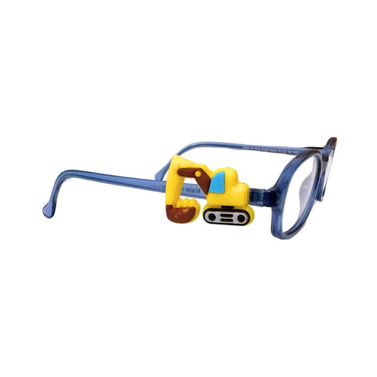 Excavator Glasses Charm