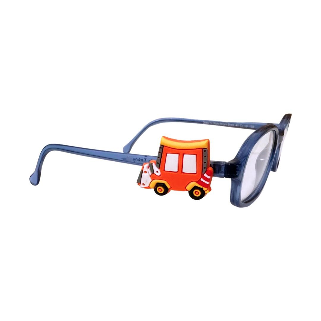 Bulldozer Charm for Glasses, Personalized Gift, Accessory for Glasses, Sunglass Accessory, Charm for Glasses, Cute Glasses Charms for Kids