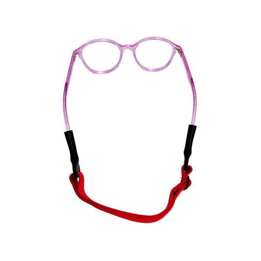 Red Adjustable Glasses Strap for Sports, Glasses Accessory, Sunglass Accessory, Adjustable Glasses Strap, Glasses Protection, Sports Gear