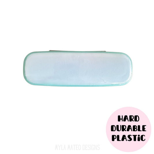 Small Green Glasses Case, Hard Plastic Case, Sunglasses Case, Glasses Protection, Cases for Kids, Sunglasses Protection, Eyeglasses Case