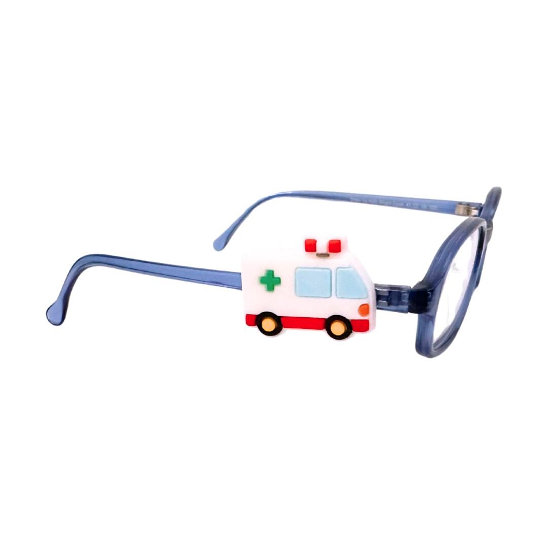Ambulance Charm for Glasses, Personalized Gift, Accessory for Glasses, Pediatrician Accessories, Charm for Glasses, Cute Hospital Charms