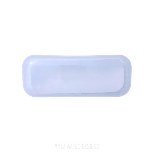 Large Clear Glasses Case