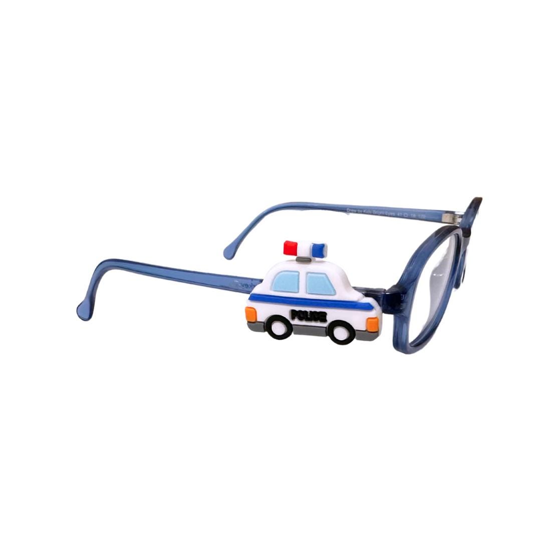 Police Car Glasses Charm