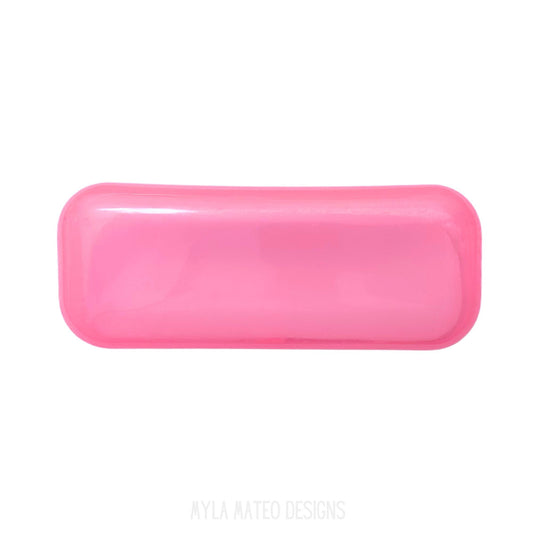 Large Pink Glasses Case, Hard Plastic Case, Sunglasses Case, Glasses Protection, Cases for Kids, Sunglasses Protection, Eyeglasses Case