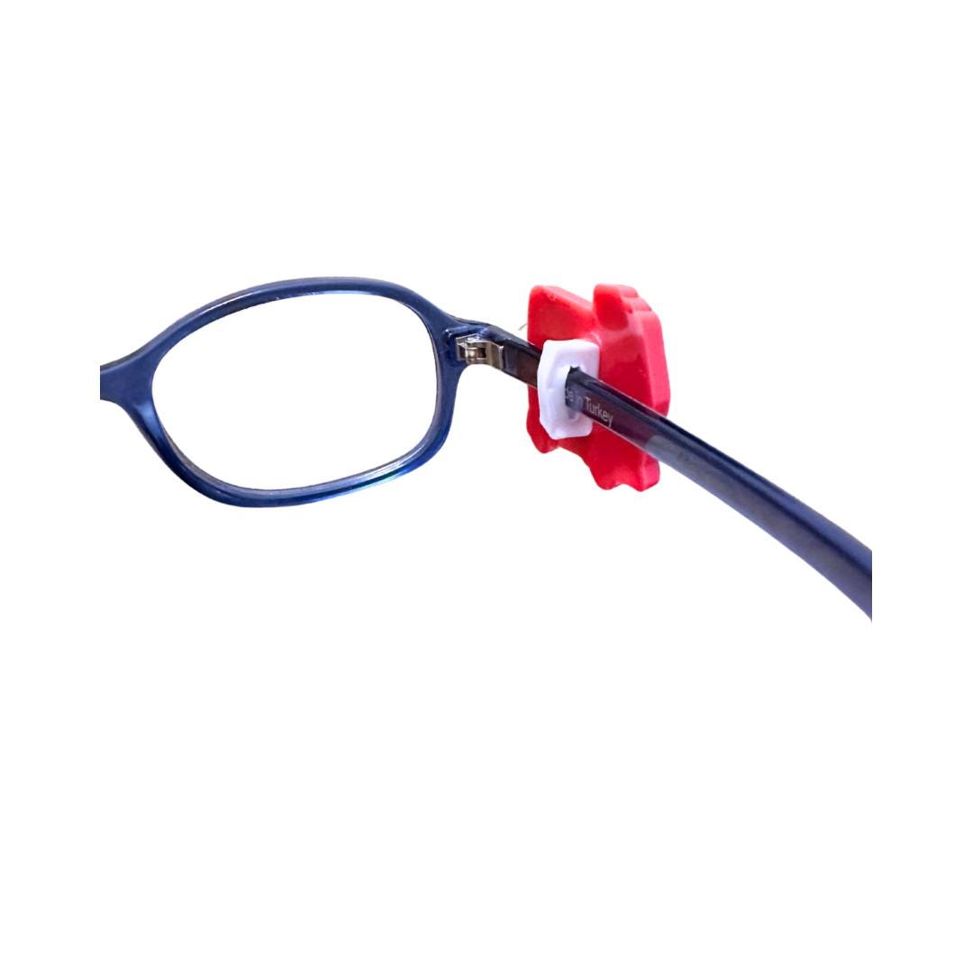 Firetruck Glasses Charm for Kids, Personalized Accessory for Glasses, Eyeglass Charm, Sunglasses Accessory, Fireman Charm, Glasses Hugger