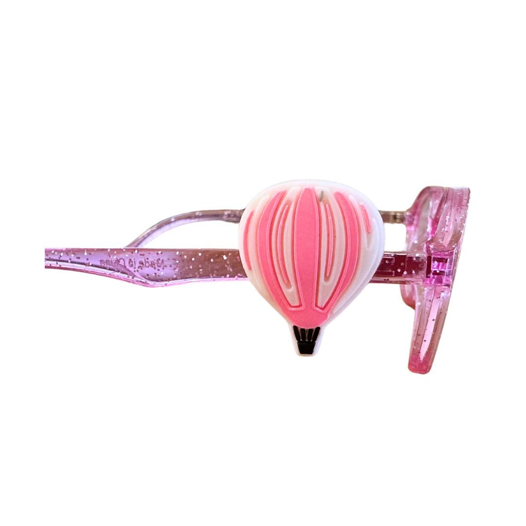 Hot Air Balloon Glasses Charm, Personalized Gift, Accessories for Kids, Sunglasses Accessory, Charms for Glasses, Glasses Hugger, Charm