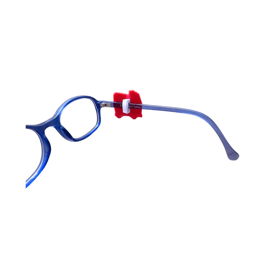 Firetruck Glasses Charm for Kids, Personalized Accessory for Glasses, Eyeglass Charm, Sunglasses Accessory, Fireman Charm, Glasses Hugger