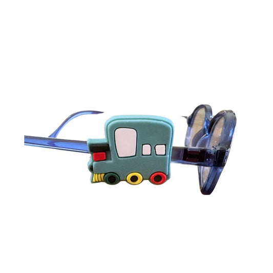 Train Glasses Charm for Kids, Personalized Accessory for Glasses, Eyeglass Charm, Sunglasses Accessory, Charms for Glasses, Glasses Hugger