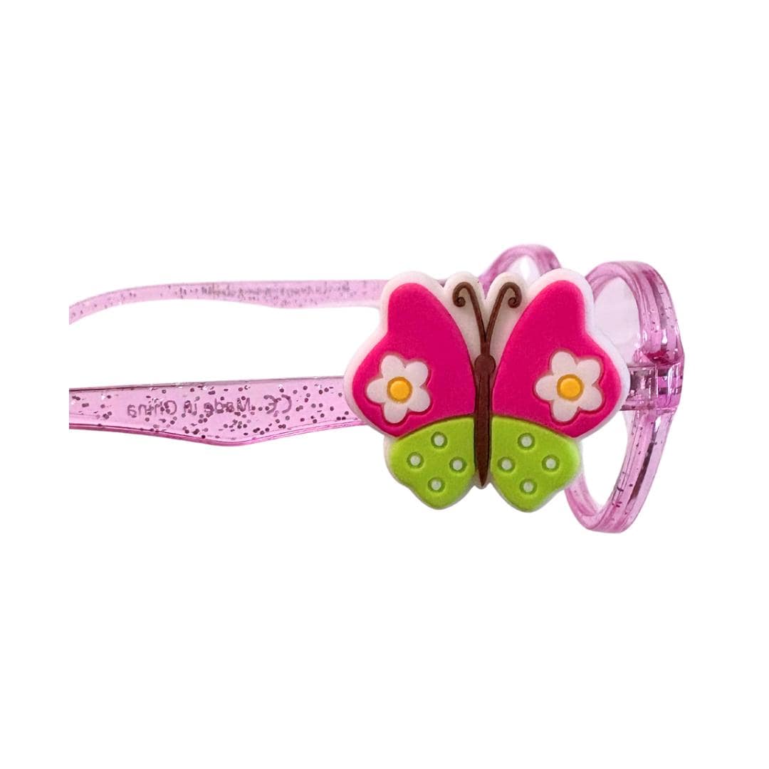 FlutterDaisy Butterfly Charm for Kids, Personalized Gift, Accessory for Glasses, Sunglasses Charm, Charms for Glasses, Gift for Daughter