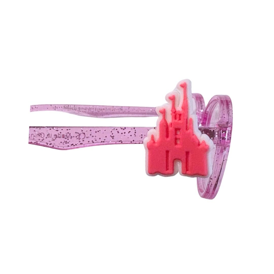 Enchanted Castle Glasses Charm: Personalized Eyeglass Accessory