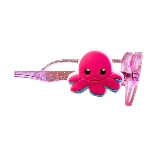 Octopus Eyeglass Charm for Kids, Personalized Gift, Accessory for Glasses, Sunglasses Accessory, Charms for Glasses, Glasses Hugger, Charm