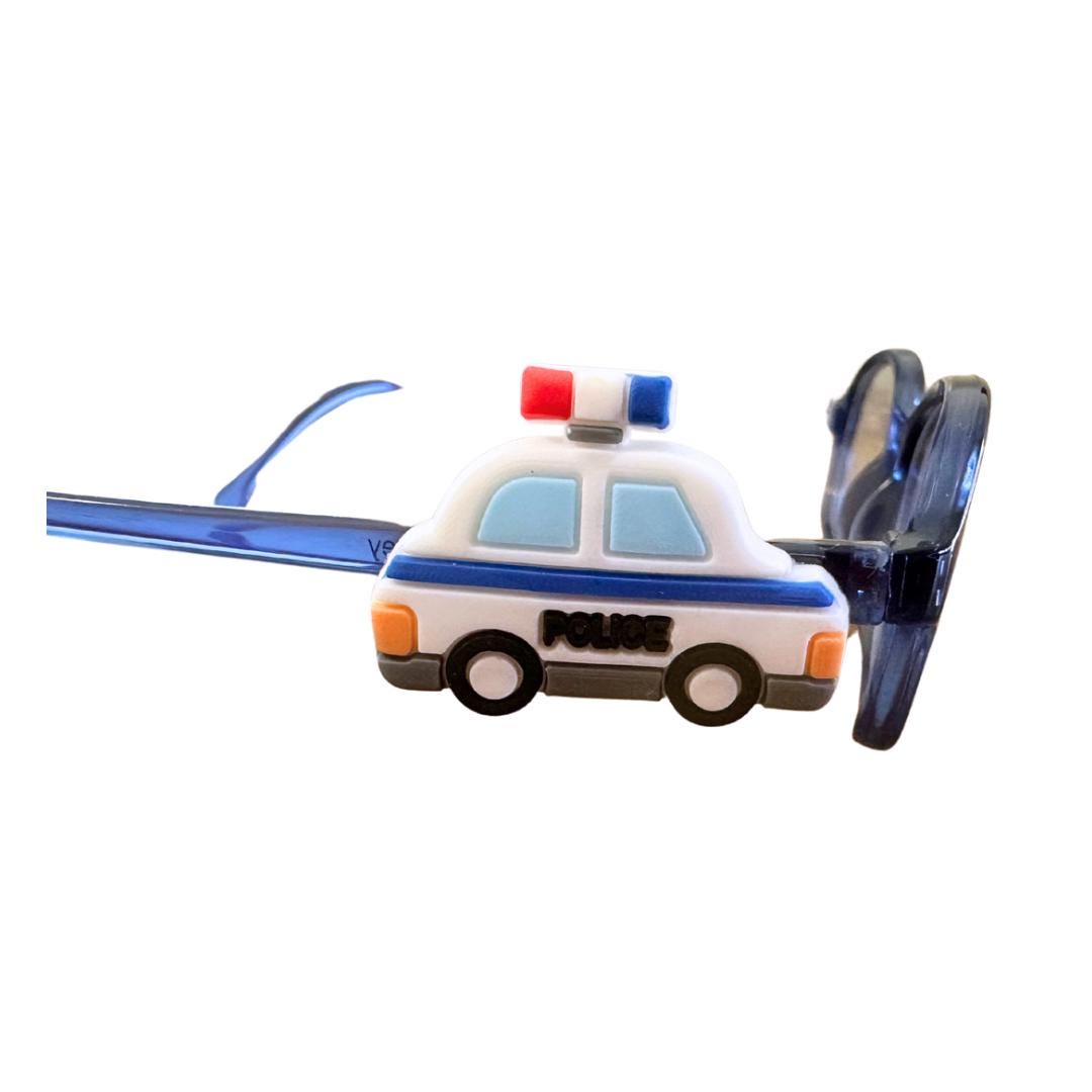 Police Car Glasses Charm