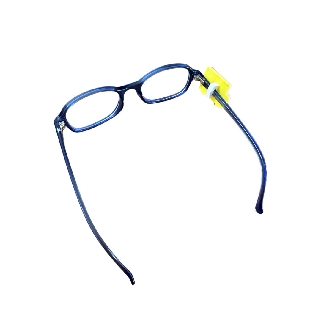 School Bus Glasses Charm: PVC Eyeglass Accessory