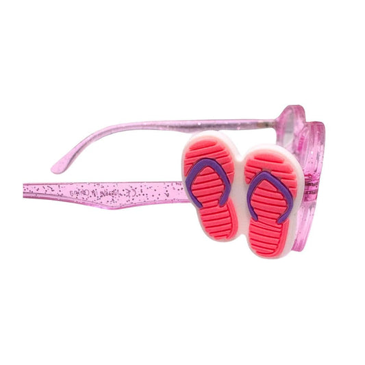 Sandals Glasses Charms: Fun Summer Kids Eyewear Accessories