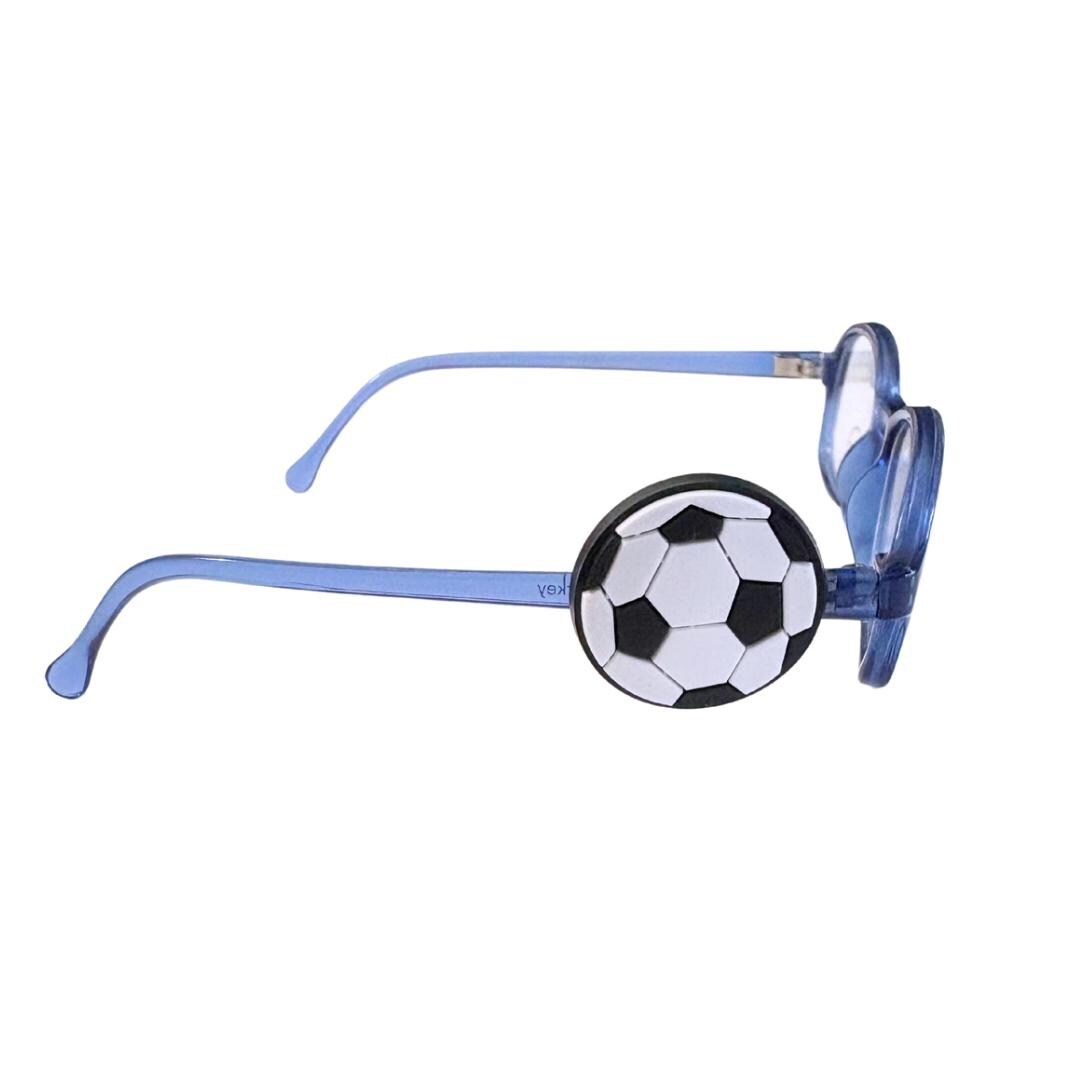Soccer Ball Glasses Charm: Kids Sports Eyewear Accessory