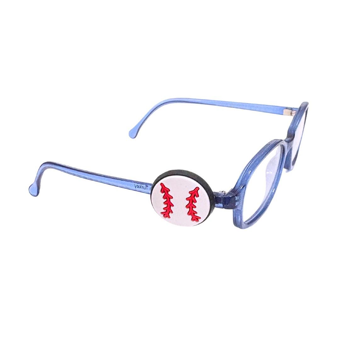 Baseball Glasses Charm: Kid's Sports Sunglass Accessory