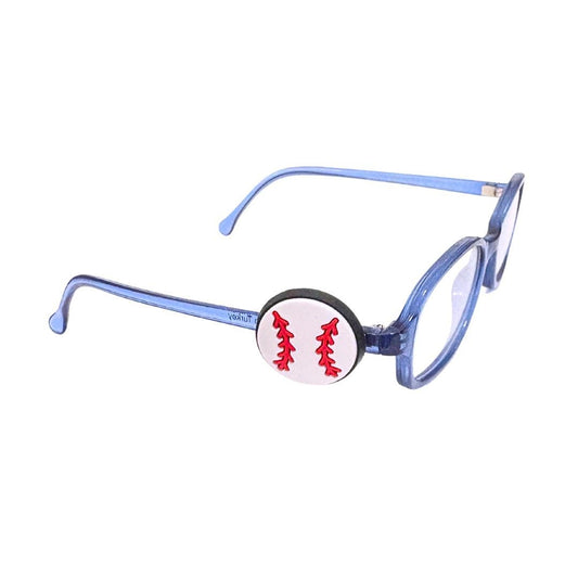 Baseball Glasses Charm: Kid's Sports Sunglass Accessory