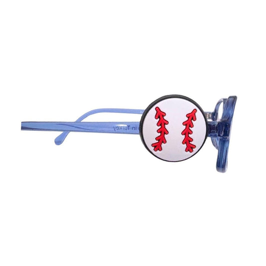 Baseball Glasses Charm: Kid's Sports Sunglass Accessory