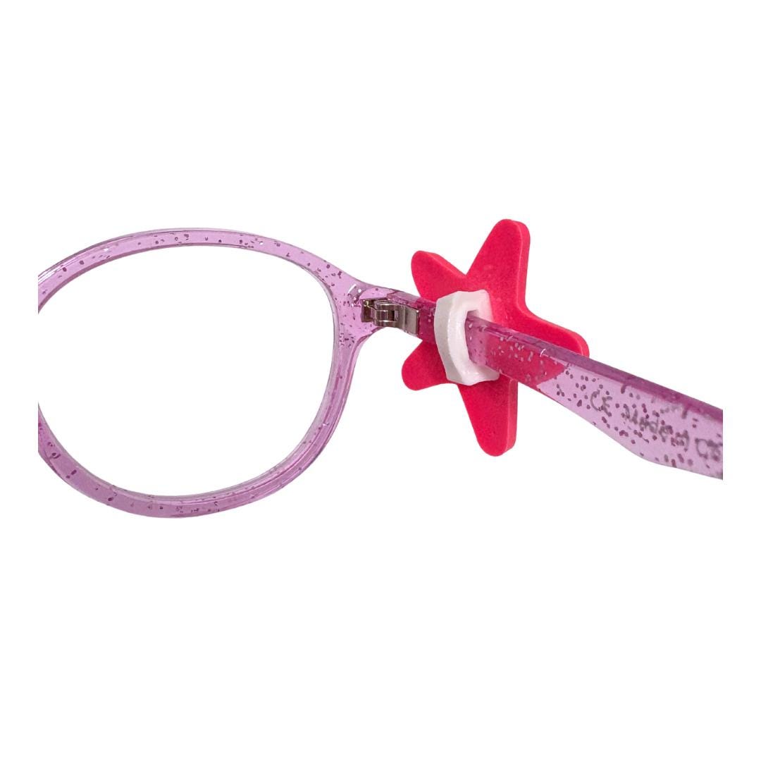 Starfish Glasses Charm: Kid-Friendly Summer Eyewear Accessory